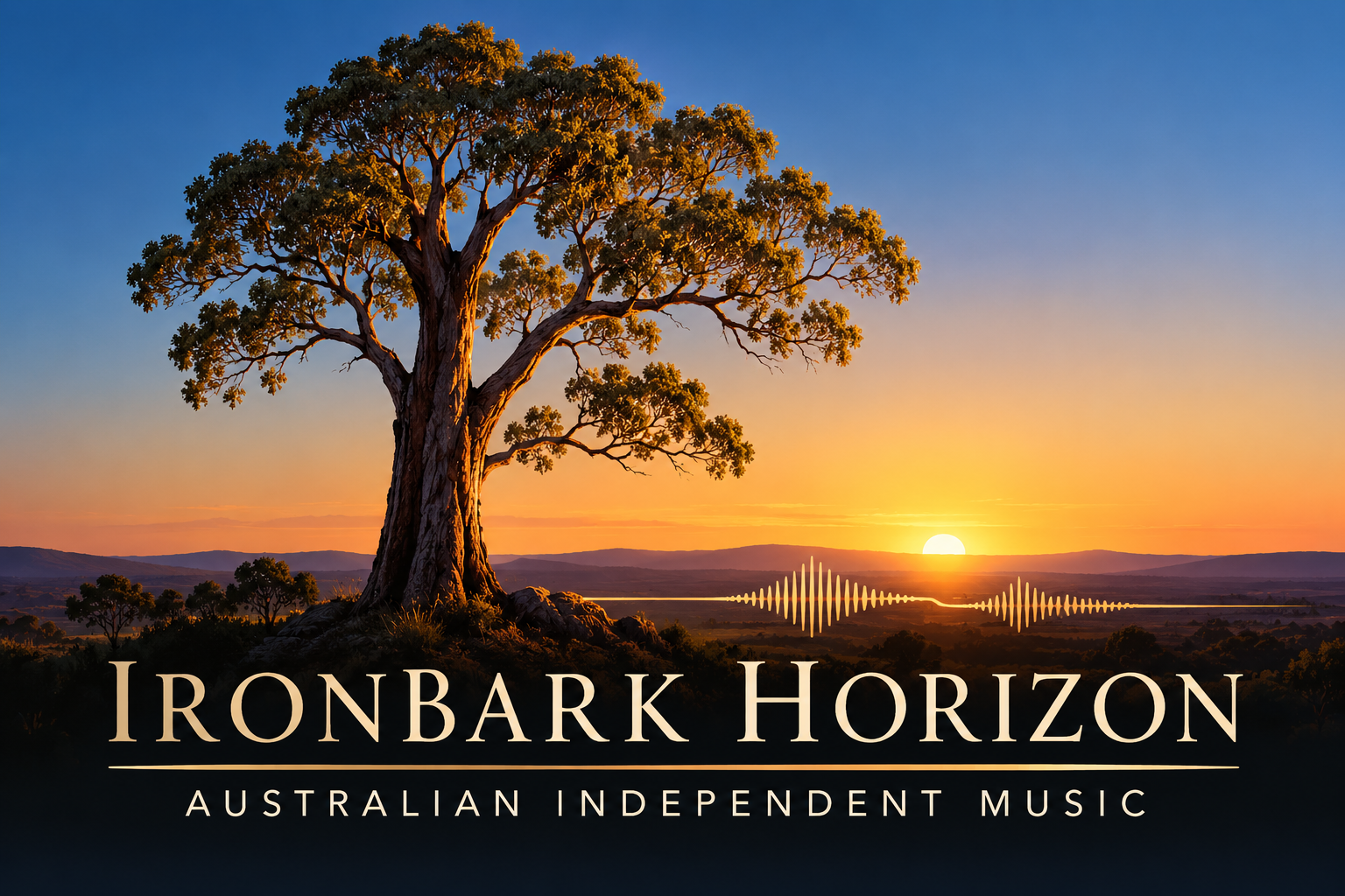 Golden Hour Ironbark Horizon logo
